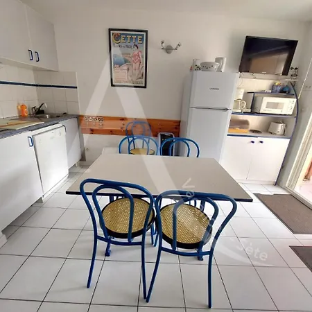 Apartment Terrasse Vue Piscine Et Apercu Pour 4 Personnes Avec Garage Sete